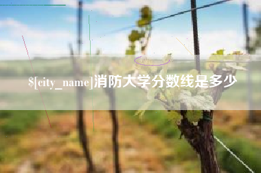永州消防大学分数线是多少