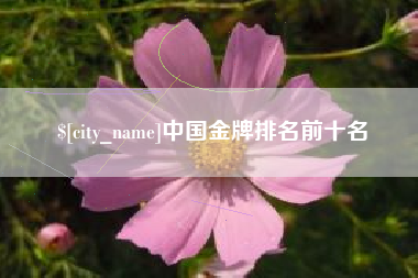 永州中国金牌排名前十名