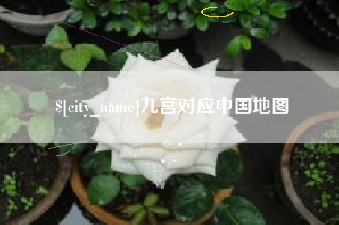 永州九宫对应中国地图