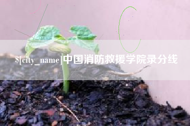 永州中国消防救援学院录分线