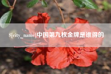 永州中国第九枚金牌是谁得的