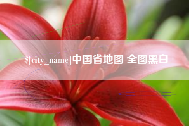 永州中国省地图 全图黑白
