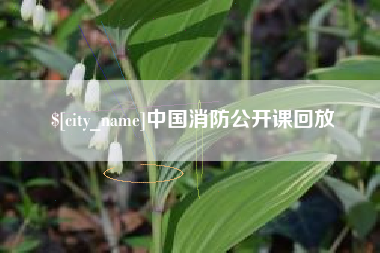 永州中国消防公开课回放