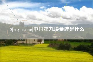 永州中国第九块金牌是什么