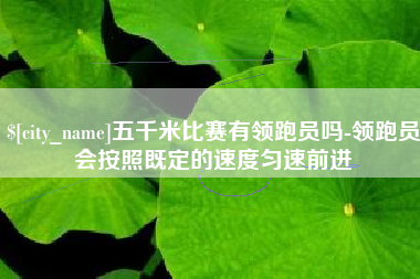 永州五千米比赛有领跑员吗-领跑员会按照既定的速度匀速前进