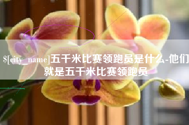 永州五千米比赛领跑员是什么-他们就是五千米比赛领跑员