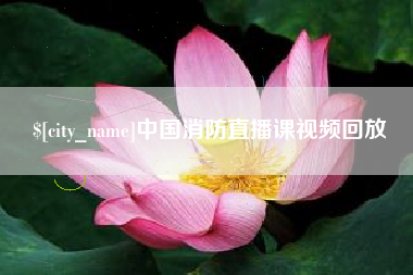 永州中国消防直播课视频回放