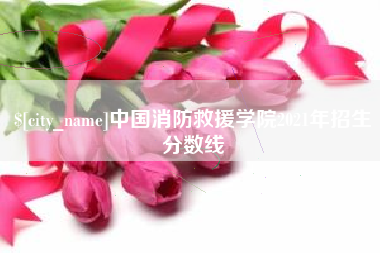 永州中国消防救援学院2021年招生分数线