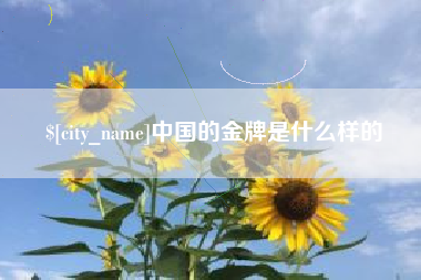 永州中国的金牌是什么样的